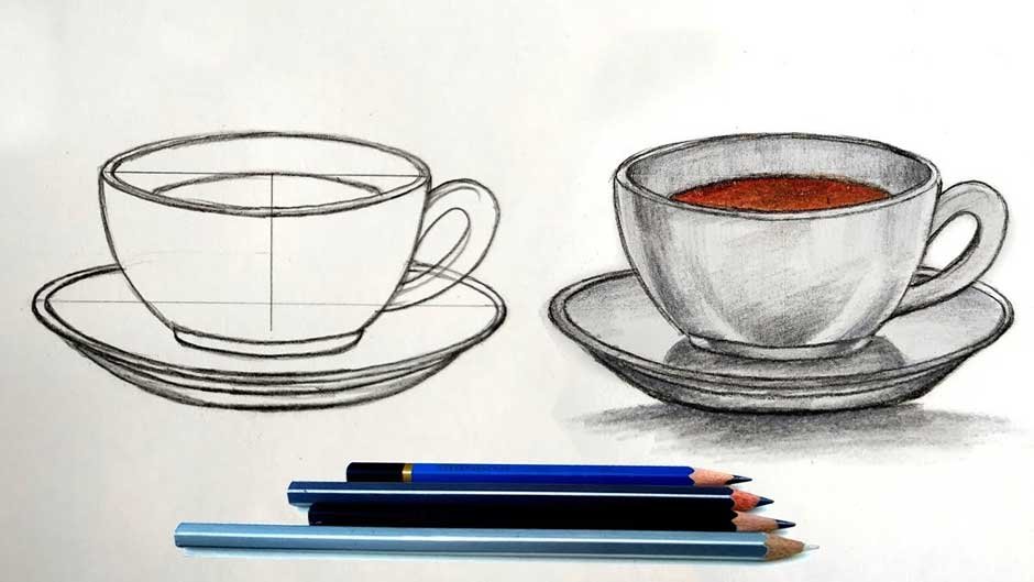 How to Draw a Teacup