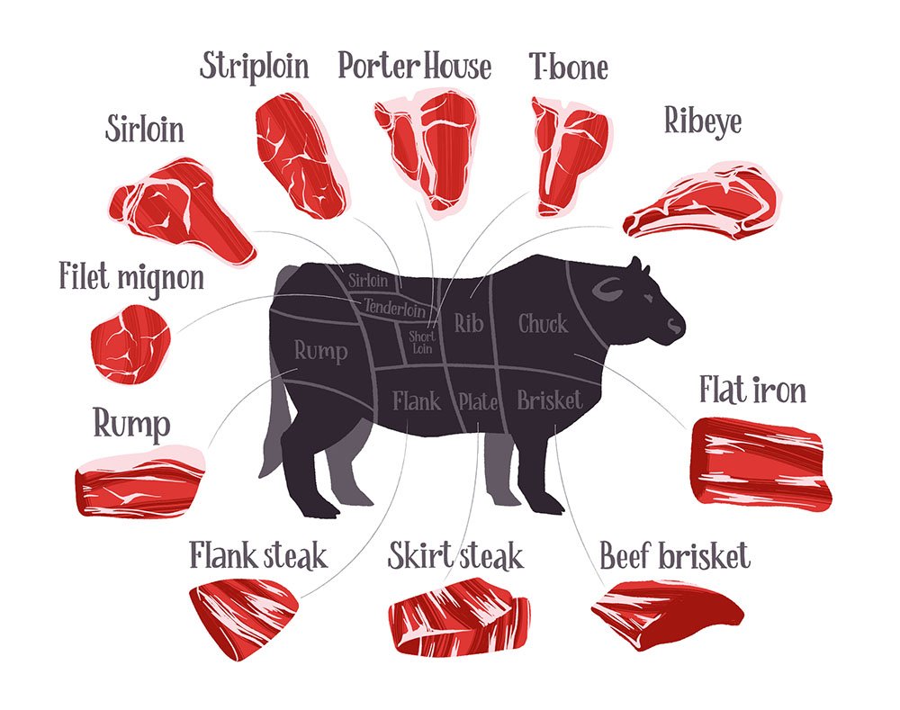 Different Types of Steak Cuts 1