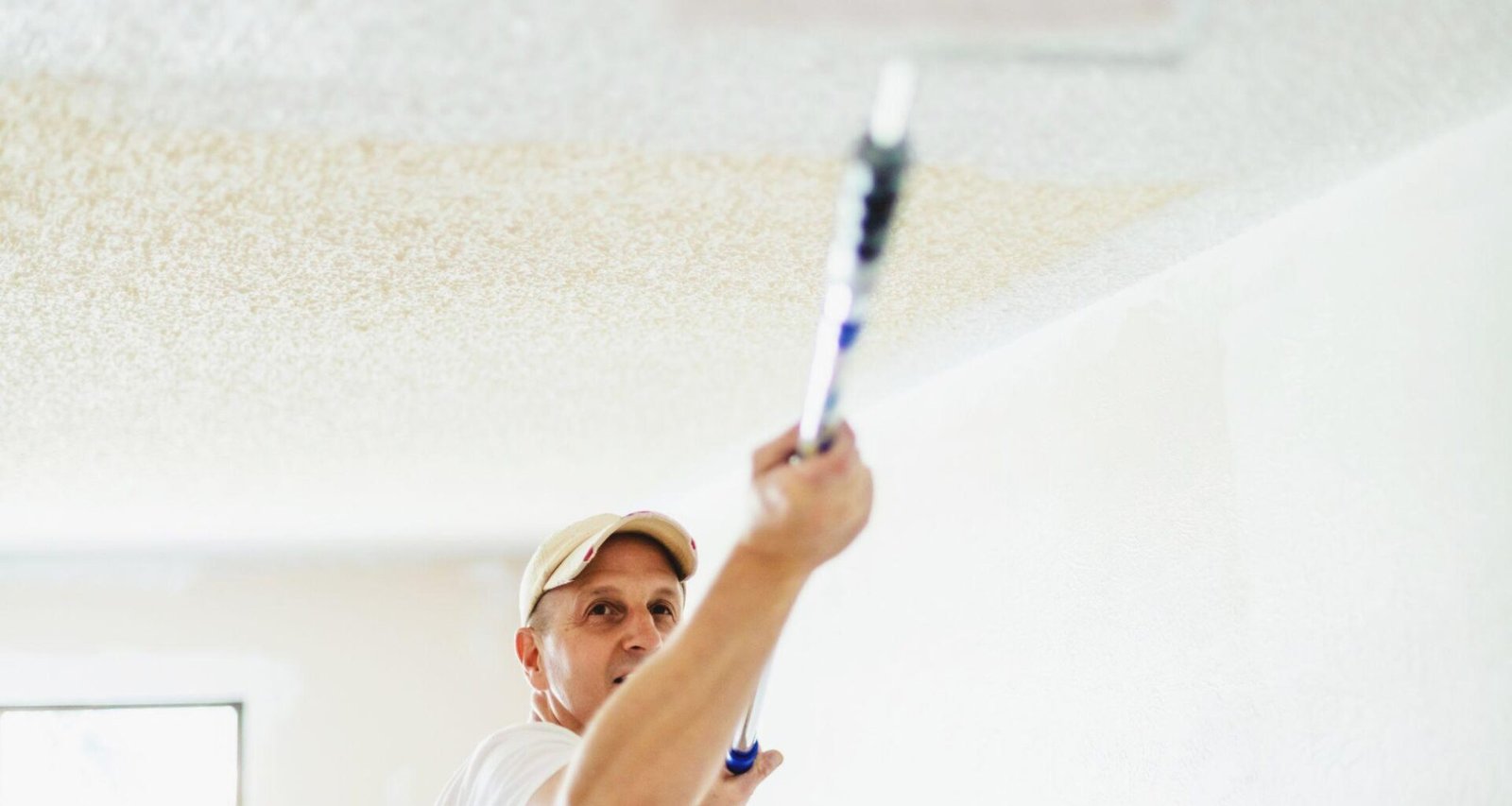 How to Paint Stucco Ceiling