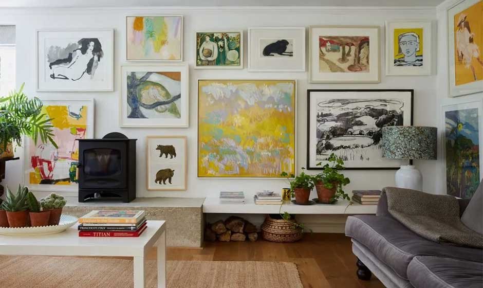 How to Display Your Fine Art at Home