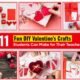 11 Fun DIY Valentine’s Crafts Students Can Make for Their Teachers