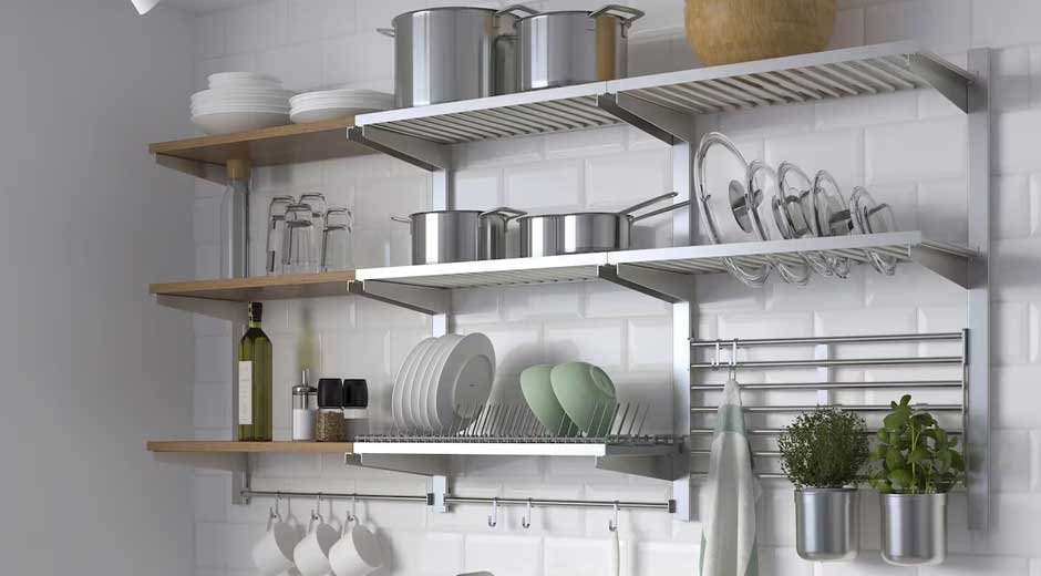 Stainless-Steel-Shelf-Wall-Mounted-Sleek-and-Practical-Storage-SolutionsStainless-Steel-Shelf-Wall-Mounted-Sleek-and-Practical-Storage-Solutions