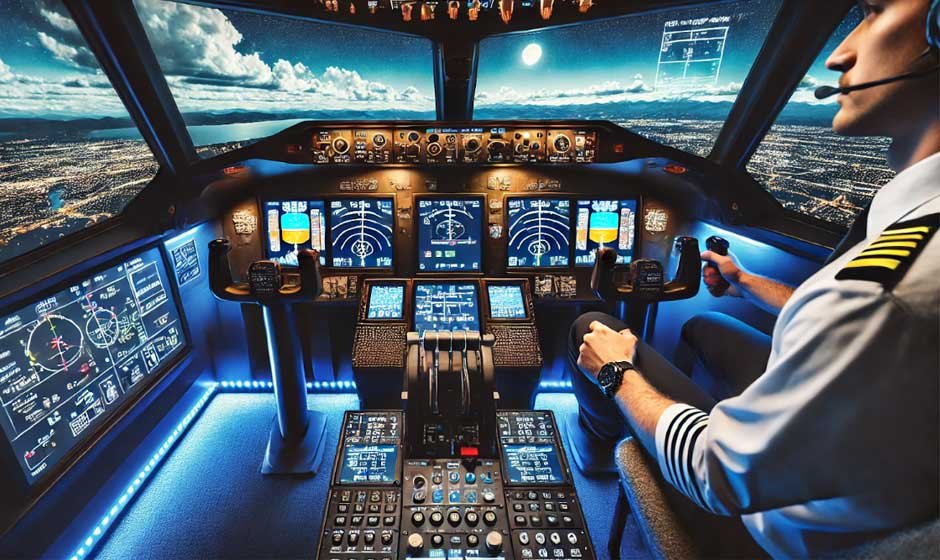 The Evolution of Avionics in Flight Simulators